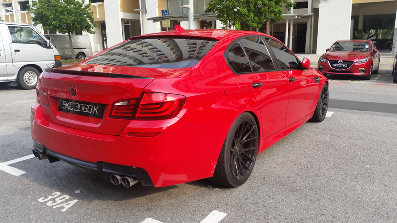 Pretty red M5